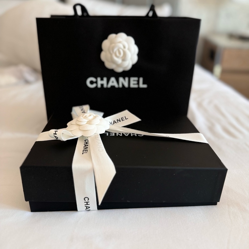 CHANEL Black and White Bag
